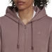 Damen Sweater mit Kapuze und Reißverschluss Adidas ALL SZN Fleece Kaffee