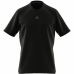 Camisola de Manga Curta Homem Adidas Aeroready Preto