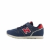 Buty sportowe Casual Dziecięce New Balance 373 Bungee Granatowy