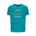 Camisola de Manga Curta Homem Russell Athletic Amt A30081 Água-marinha