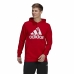 Hættetrøje til Mænd Adidas Essentials Big Logo Rød