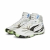 Scarpe da Basket per Adulti Puma Playmaker Pro Mid Bianco