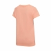 Dames-T-Shirt met Korte Mouwen New Balance Essentials Stacked Roze