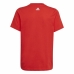 Maglia a Maniche Corte per Bambini Adidas Essentials  Rosso