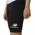 Leggings de Desporto de Mulher New Balance Essentials Stacked Fitted Preto