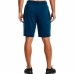 Short de Sport pour Homme Under Armour Rival Terry Bleu