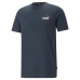 Tricou Puma Ess+ 2 Col Small Log Albastru închis Unisex