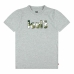 T-Shirt Levi's Camo Poster Logo Gray Grau