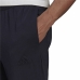 Dospělé tepláky Bottoms Adidas Essentials Single Jersey Tapered Modrý Pánský