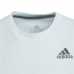 Camisola de Manga Curta Infantil Adidas Club Tennis 3 bandas Branco