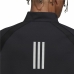 Ανδρικό Φούτερ χωρίς Κουκούλα Adidas Fast 1/2 Zip Μαύρο