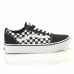 Женские спортивные кроссовки Vans Ward Platform Чёрный