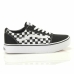 Sportschoenen voor Dames Vans Ward Platform Zwart