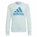 Dívčí mikina bez kapuce Adidas Essentials Světle Modrý