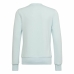 Sweatshirt zonder Capuchon voor Meisjes Adidas Essentials Licht Blauw