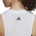 Dámské tričko bez rukávů Adidas AEROREADY Racerback  Bílý