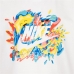 T-Shirt met Korte Mouwen voor kinderen Nike Sport Splash  Wit