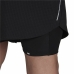 Sportsshorts for menn Adidas Two-in-One Svart