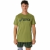 Heren-T-Shirt met Korte Mouwen Asics Core Top  Militair groen