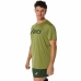 Heren-T-Shirt met Korte Mouwen Asics Core Top  Militair groen