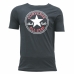 Camiseta de Manga Corta Infantil Converse  Core Chuck Taylor Patch  Azul