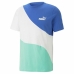 Camisola de Manga Curta Homem Puma  Power Cat Azul