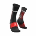 Meias de Desporto Compressport Ultra Trail Preto/Vermelho Preto