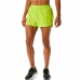 Sportsshorts for menn Asics Core Split Limegrønn