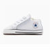 Buty sportowe Casual Dziecięce Converse Chuck Taylor All Star Cribster Biały