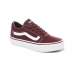 Casual Kindersneakers Vans Yt Ward Kastanjebruin