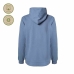 Uniseks Hoodie Kappa Blauw