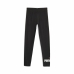 Leggings de Desporto Infantis Puma  Ess Logo G  Preto