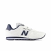 Gyermek alkalmi edzői New Balance 500 Hook Loop Fehér