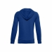 Kinderhoodie Under Armour Rival Fleece Blauw