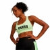 Reggiseno Sportivo Puma Mid Impact fit Verde limone Giallo