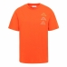 T-shirt med kortärm Herr Kappa Kemilia Orange