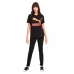 Camiseta de Manga Corta Mujer Puma Classics Logo Tee Negro