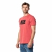 Camisola de Manga Curta Homem Rip Curl Hallmark Vermelho