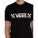 Camiseta de Manga Corta Hombre Vans Drop V Che-b Negro