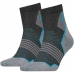 Sport-Knöchelsocken Head Hiking 2PK Grau Dunkelgrau