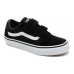 Scarpe da Tennis Casual Bambino Vans Ward V Nero Velcro