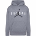 Bluza z kapturem Dziecięca Jordan Jordan Jumpman Sustainable Szary