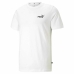 Maglia a Maniche Corte Uomo Puma Essentials Small Logo Bianco