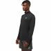 Camisola de Manga Comprida Homem Asics Core 1/2 Preto Com fecho de correr