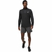 Camisola de Manga Comprida Homem Asics Core 1/2 Preto Com fecho de correr