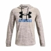 Herenhoodie Under Armour Rival Terry Logo Lichtgrijs