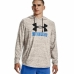 Herenhoodie Under Armour Rival Terry Logo Lichtgrijs