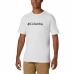 Camiseta de Manga Corta Hombre Columbia  Basic Logo Blanco Hombre