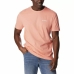 Heren-T-Shirt met Korte Mouwen Columbia North Cascades Zalm