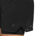 Naisten urheilushortsit Asics Ventilate 2-N-1 Musta